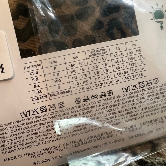 Size L Cheetah print tights 🐆 - Picture 3 of 5